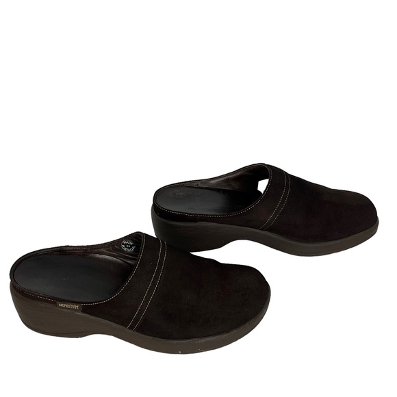 Mephisto Brown Nature Is Future Air Relax Slip On Comfort Mules Clogs Size 7 - Picture 14 of 15